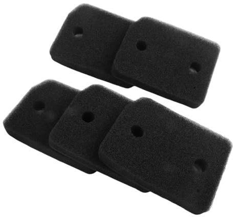Lawnoval Filtro in spugna di ricambio serie T1 9164761, 207 x 157 x 30 mm, confezione da 5