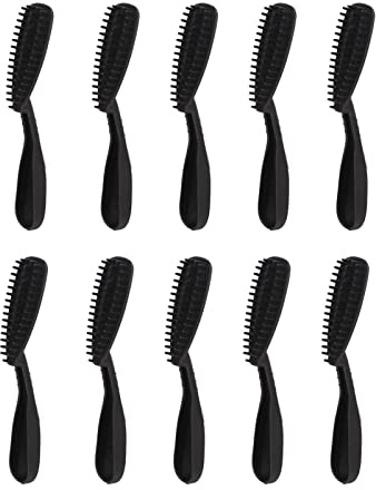 Hårfärgningspensel, hårfärgningskam, hårfärgningspensel, 10 stycken, bärbar, ergonomisk, hållbar, ABS-plast, hårblekningsappator för hemmabruk i salongen