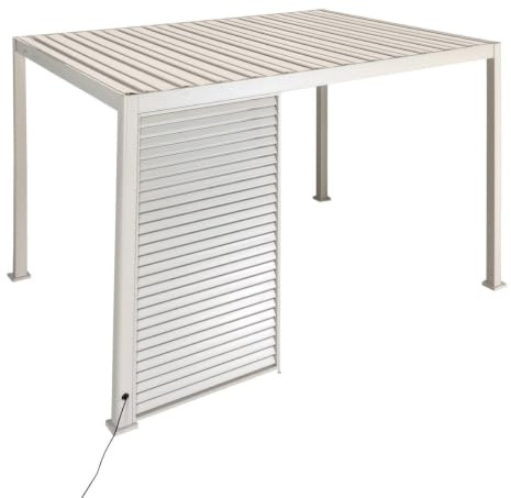 Hespéride - Persienne pour pergola Evora 4x3m Argile