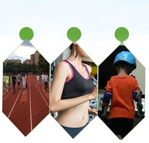 Tbest Speed-Trainingsleiter, 13,12 Fuß, 8 Sprossen, Fußarbeitsleiter für Fußball, Basketball, Fußball, mit Robustem Nylonseil und PP-Sprossen (4 m / 13,12 Fuß 8)