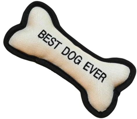 Hund Quietsch Zahnspielzeug – Integriertes Sound Beißspielzeug | Welpen Kauspielzeug Interaktiv | Indoor Outdoor Trainings Hundespielzeug Für Hunde Leicht 19g 15.5x7.5x3cm
