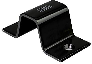 BURG-WÄCHTER Befestigungsanker - Wand- und Bodenanker - Sicherung für Fahrrad, Motorrad, Boot - Ankerplatte aus Stahl, 10 mm Ankerbolzen, SA 1280