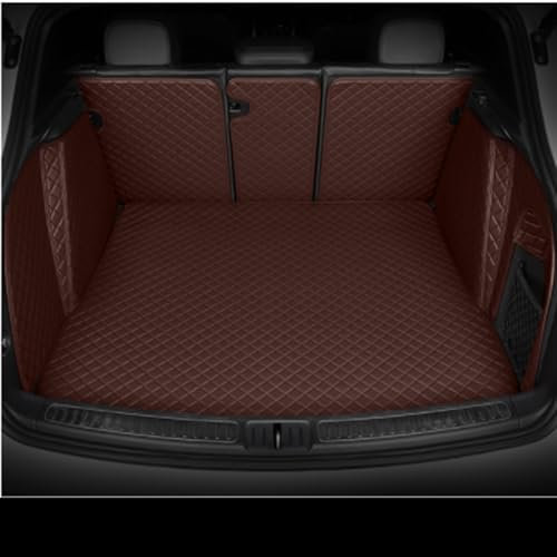 Kofferraum Schutzmatte Für Golf Alle Modelle Für Golf 6 7 5 Für GTI Für Golf R Variant Cabrio Tour Plus Wagon Stamm Matten Kofferraummatten (Farbe : Coffee6)