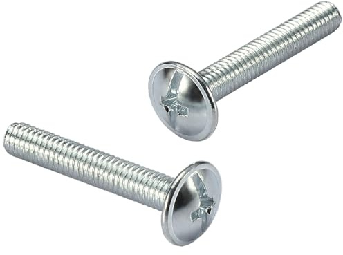 AMLOOPH Lot de 12 vis M4 pour poignées de porte d'armoire de cuisine, 35 mm, boulons M4 pour poignée de porte d'armoire, de tiroir, d'armoire de 35 mm