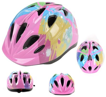 Cykelhjälmar för barn, hjälmar för barn, ventilerande sporthjälmar, justerbara skyddshjälmar för barn, multisport småbarnshjälmar, cykelhjälmar för pojkar och flickor