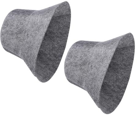 Amosfun 2stücke Saunahut Filz Wasserdichtes Temperaturregulierendes Zubehör Für Damen Und Herren Atmungsaktive Sauna Mütze Mit Feuchtigkeitsaufnahme Geeignet Für Dampfbad Und Dusche