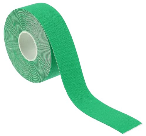 PATIKIL 5M x 2,5cm Nastro di Presa per Sport, Nastro Atletico Adesivo Antiscivolo Nastro Grip Yoga Rig Nastro Sportivo per Avvolgimento Esercizi Ginnastica, Verde Scuro