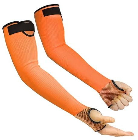 Schlanke Armschützer, Armschoner für dünne Haut, Armschutz gegen Prellungen, Armschutz mit Daumenloch für Gartenarbeiten und Landwirtschaft