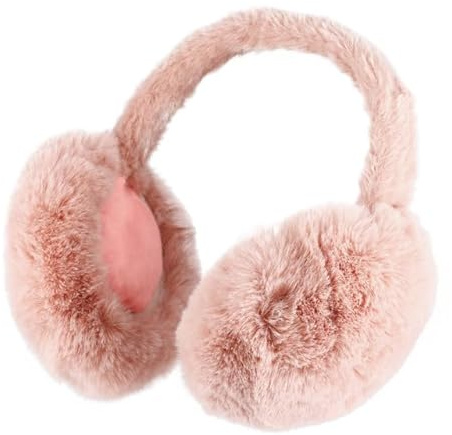 fiebig Ohrenschützer aus Kunstfell | Earband in Einheitsgröße 54-63 cm | Ohrenwärmer in Microfleece