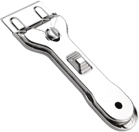 Metal Oven Scraper Tool - Clean Your Hob/Glass or Ceramic/Enamel Cooker Stove or worktop Surface | Heavy Duty Kitchen Cleaning Tool | Can Also be Used on Windows or for Paint Removal