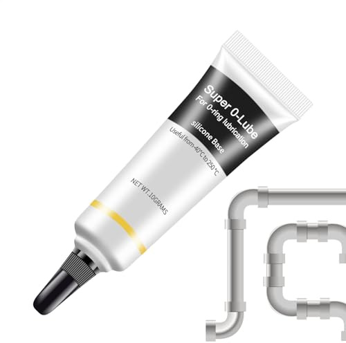 Graisse de silicone pour tuyaux, graisse de silicium, graisse de silicium, graisse lubrifiante pour tuyaux, étanche, alimentation sanitaire légère pour valves, filtre à eau