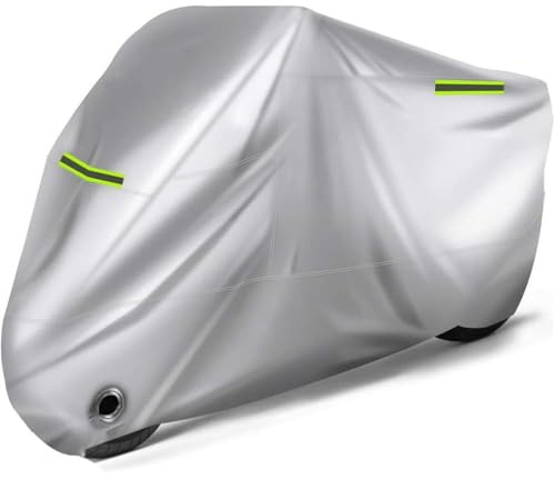GXDFC Fundas Motos para SYM Jet-X JETX Jet X 125 150X125X150 Support, Cubre Moto Impermeable Protector Viento Antipolvo UV Exterior Protector Fundas Motocicleta,C