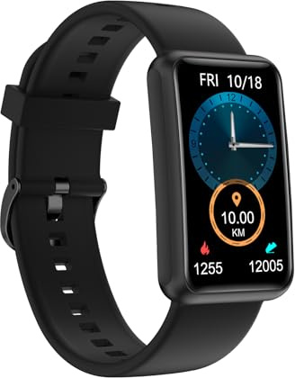 HUAKUA Schrittzähler Kein App Kein Bluetooth Fitness Tracker mit Kalorienzähler,Schlafmonitor,Stoppuhr Wasserdicht IP68 für Damen Herren