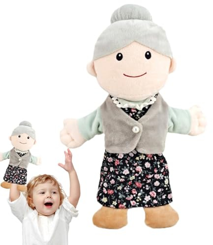 Handpuppen für Kinder, 30 cm, Zubehör für Puppentheater, Plüschpuppen, Spielzeug, Hand, Mädchen, Marionette, hautfreundliches Handwerk, geruchlos, für Sofa-Dekoration