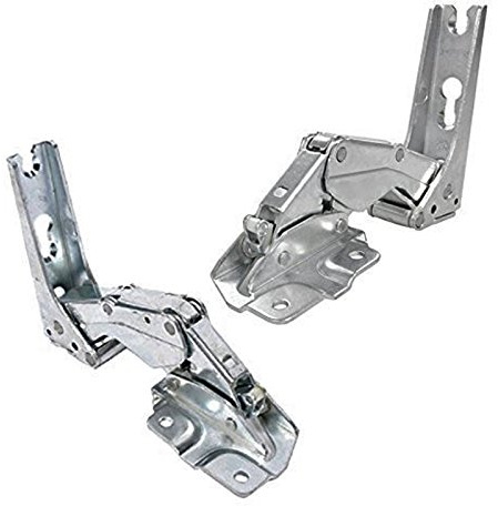 SPARES2GO Intergrated Door Hinge Pair fits Electrolux Fridge Freezer (Top/Bottom, Left/Right)