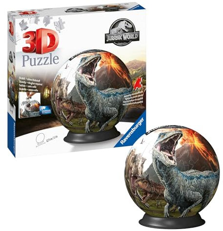 Ravensburger 3D Puzzle 11757 - Jurassic World 2 - 72 Teile, Brown