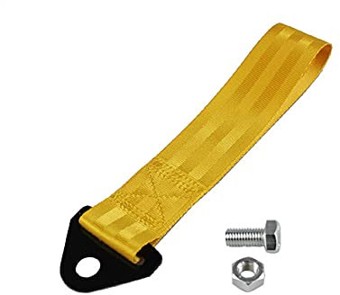 Asudaro Nylon Abschleppgurte, Universal Auto Anhänger Seil, Gold