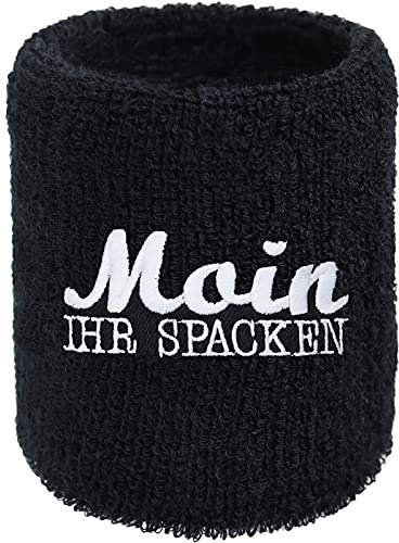 EXPRESS-STICKEREI Schweissband Motiv Design Schweissband mit Stickerei Schweißband Bestickt & Absorbierendes Frottee | Jogging Berlin Wristband Geschenk Sporttraining Schweiß-Armband