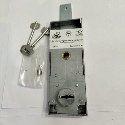 SERRATURA PER SERRANDA CIPIERRE 3600/B CATENACCIO VERTICALE X BASCULANTE