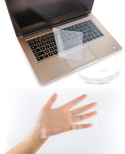 4 Stück Tastatur schutzfolie aus Silikon,universell Kompatibel mit 15-17 Zoll Laptop,Bildschirm Tastatur SchutzhüLle Silikon Tastaturabdeckung Universal Wasserdichter,Staubdichter Tastaturschutzfilm