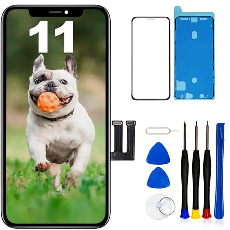 EFAITHLIFE para Pantalla iPhone 11 Pantalla LCD y digitalizador de Pantalla táctil 3D con Herramienta de reparación (iPhone 11)