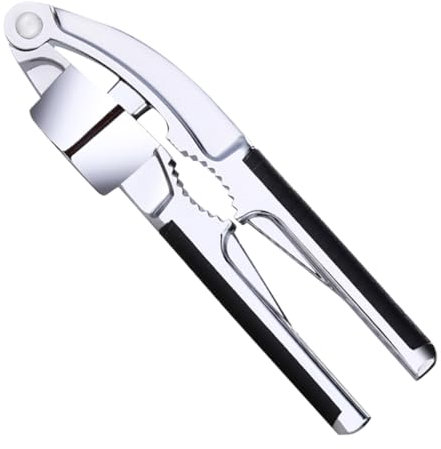 BESTonZON Pressa Per Aglio Lega Di Tritatutto Professionale Per Aglio e Noci Facile Da Pulire e Utilizzare Utensile Da Cucina Multiuso Per Chef e Appassionati Di Cucina