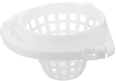 KICHOUSE Cubeta De Limpieza Diseño Perforado Cesta De Drenaje para Fregona Cubo De Plástico Ligero y Resistente para Uso Diario