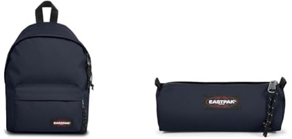EASTPAK ORBIT XS Sac à Dos Mini, 27 L - Ultra Marine (Bleu) & BENCHMARK SINGLE Trousse, 27 L - Ultra Marine (Bleu)