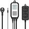 Temperaturregler Wasserdichter Panel-Thermostat für Gewächshaus, Aquarium, Inkubator, Terrarium,Tuya Digital Sensor Stecker für Reptilien Fermenter Zucht Zucht Wärme Matte, -30~105℃,10A 1250W