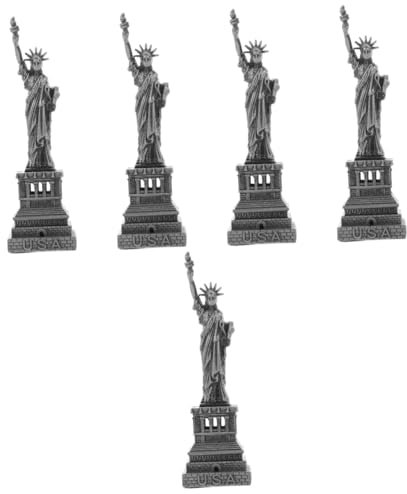 MAGICLULU 5 Stücke Statue of Modell Desktop Dekoration Legierung Statue of Schmuck Indoor Decor Schreibtisch Ornament