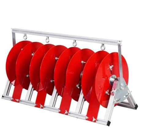 Wire Spool Rack,Foldable Reel Rack,Heavy Duty Wire/Cable Display Storage Rack,Spool Dispenser for Wire Storage and Electrical Industry,Space Saving(340x665x240mm)