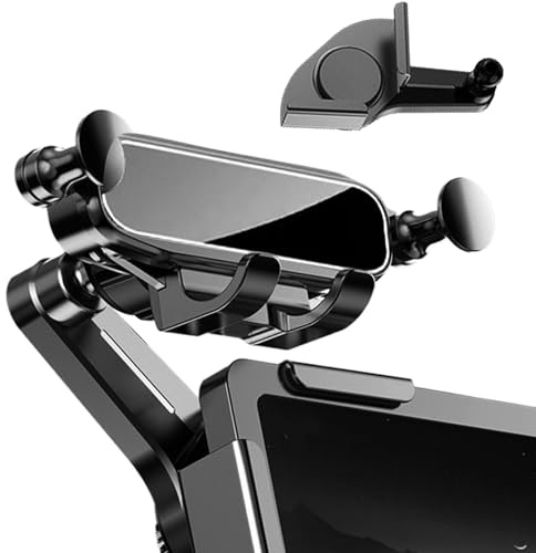 Soporte de pantalla para teléfono de coche, dispositivos móviles de soporte de pantalla seguro, soporte de teléfono ligero para uso diario, accesorio versátil para la mayoría de vehículos, ayuda de