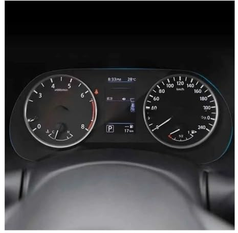 GPS Navigation Protective Film For Sentra B18 2020 2021 2022 2023 TPU Protective Film Dashboard Display Screen Car Interior