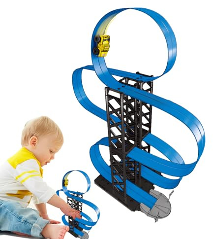 Slotcar Kit de Jeu de Circuit | Jeu de véhicule éducatif magnétique, Circuit de Course magnétique | pour et Filles, fête d'anniversaire, Salle de Classe, récompenses, Vacances de Noël