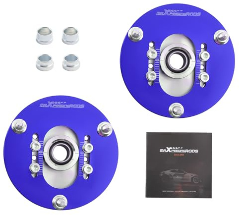 maXpeedingrods 2xDomlager Federbeinlager für 3er E46 M3 316 318 320 1998-2005 Camber Plate