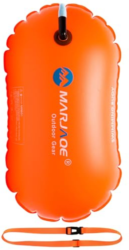 FUNNY HOUSE Swim Buoy 20L Nager Bouée pour Les Nageurs en Eau Libre Et Les Amateurs De La Natation Triathlète Flotteur De Remorquage Bouée De Natation Air Sac Étanche