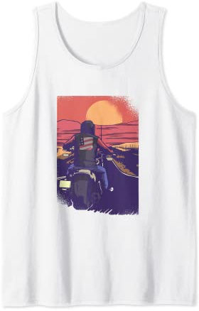 Chopper Motorbike Riding Tank Top