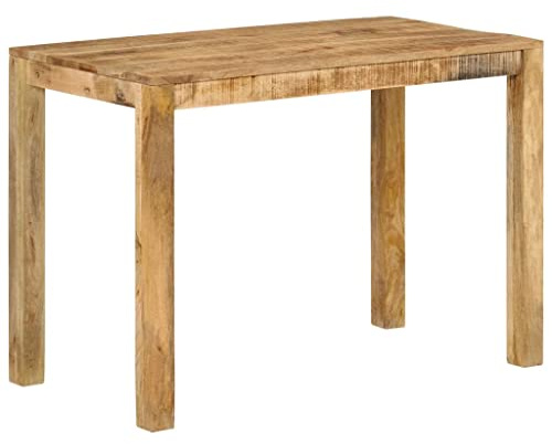 vidaXL Mesa de Comedor Mueble Consola Cocina Bistró Restaurante Escritorio Salón Sala de Estar Jardín Terraza Hogar Madera Maciza de Mango