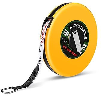 Metro a nastro morbido 20/30/50 m Nastro di misurazione accurato con doppio rullo righello morbido per la costruzione