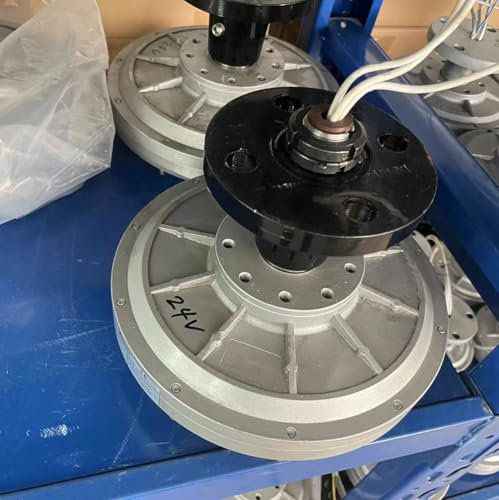 KX-ENERGIE 3Phasen Permanentmagnet-Generator 2000W 24V 48V 96V 220V Außenrotor Seltenerd-NdFeB Synchrongenerator Kernloser Elektromotor DIY Vertikale Windturbinen oder Wasserturbine