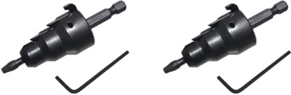 Escariador de conducto de potencia de alta resistencia con llave de broca mejorada para tubos metálicos eléctricos, herramienta fácil, escariador de conducto de potencia