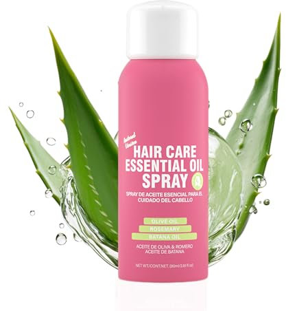 Spray Hydratant Capillaire - Spray Protecteur | Brume Hydratante Démêlant Huile Réparatrice pour Cheveux Secs Frisés Bouclés Femmes Hommes Adultes Usage Maison