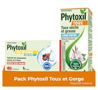Phytoxil Toux Sans Sucre Sirop 100 ml + Pastilles gorges irritées Fruits Rouges – Toux sèche & grasse – Mal de Gorge - Dispositifs Médicaux (100ml + 16 Pastilles)