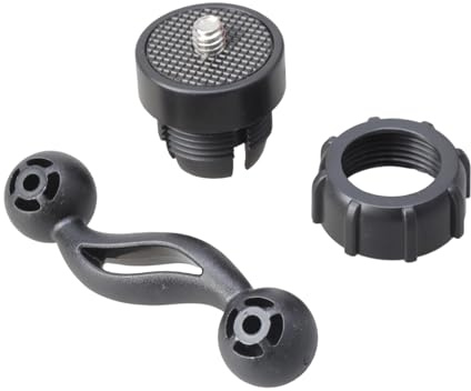 Qcbuegof 17 m Steckdosenadapter, 360 Grad drehbar, Verlängerungsadapter für KFZ-Handyhalterung, Positionshalter, Lüftungsschlitz, Armaturenbrett, Handy-Stativadapter