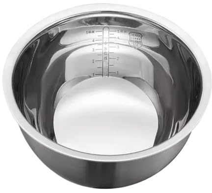 Ciotola interna for fornello di riso 3L in acciaio inossidabile 304 aggiornata for bollitore spesso non rivestito IHFB01CM