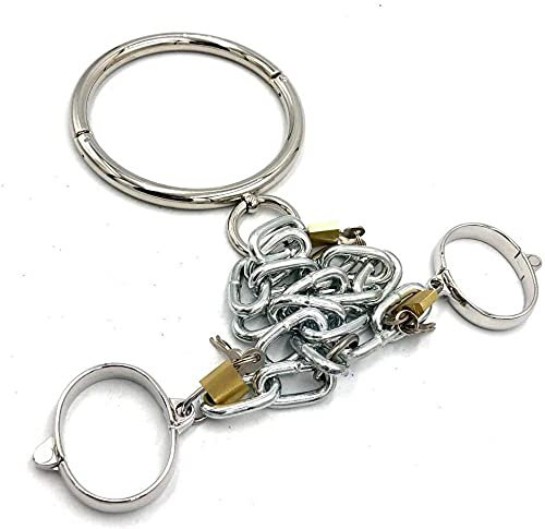 Metall Handfesseln Extrem Bondage Set Kette Mit Sklaven Halsband Restraint System, Fetisch Erotik Spielzeug Für Frauen Männer Paare Fesseln/fetish/torture-Male