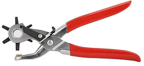Håltång högeffektiv, bekväm, högkvalitativ håltång av kolstål, 2–4,5 mm för läder