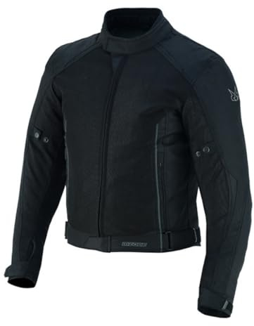 outletMOTARD Chaqueta Moto Hombre Verano | Protecciones en Hombros, Codos y Espalda Inlucídas | Máxima Ventilación con Paneles de Malla Frontal, Brazos y Espalda