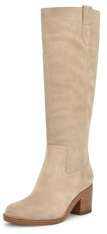 Nine West Hecee, Botas a la Altura de Rodilla Mujer, Roble Medio 101, 38 EU