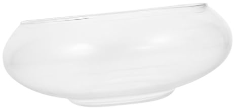 KITANDOVE Blumentopf Aus Glas Hydrokultur-blumenbehälter Elegantes Design Größe Für Sukkulenten Luftpflanzen Für Überall